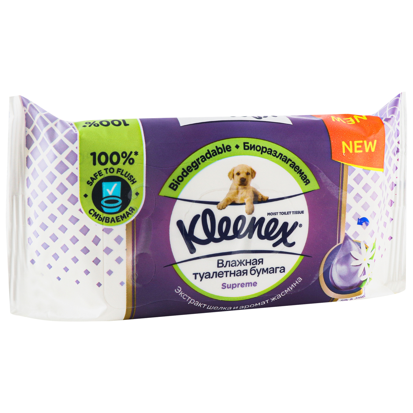 Туалетная бумага Kleenex Supreme влажная 38шт 4