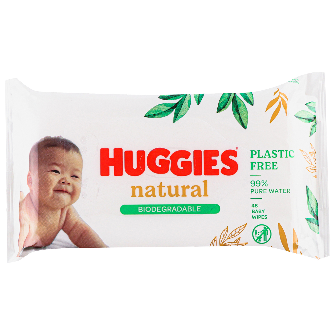 Салфетки Huggies БИО влажные для детей