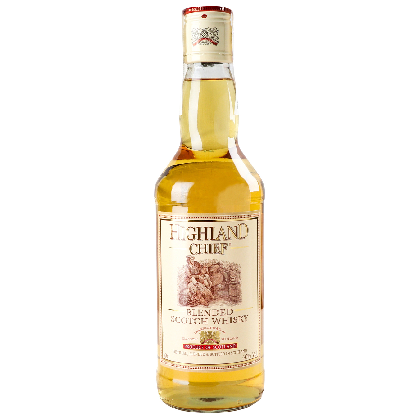 Whiskey Highland Chief 3 YO 40%, 0.5 l