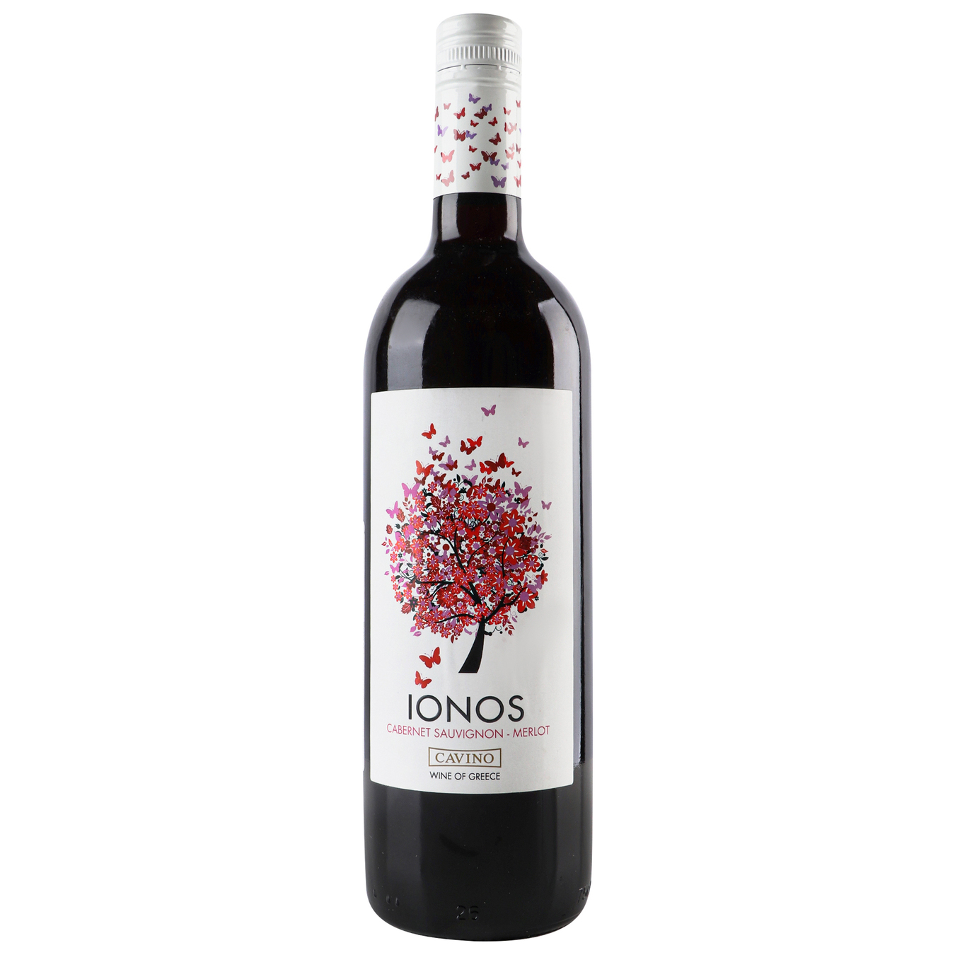 Вино Cavino Ionos червоне сухе 12% 0,75л