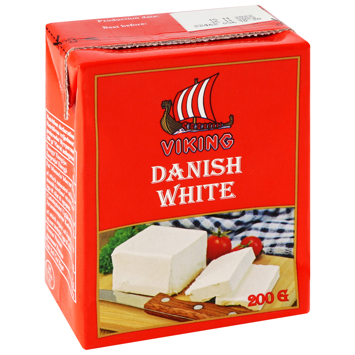 Cheese product Danish White Viking 200g 4