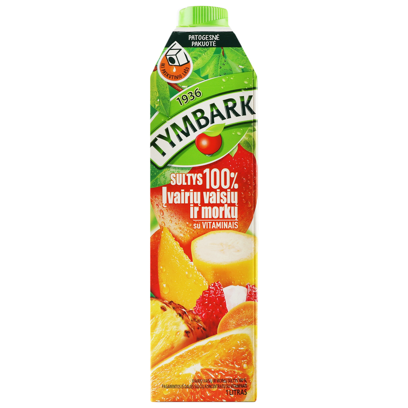 Tymbark multifruit carrot juice 1liter