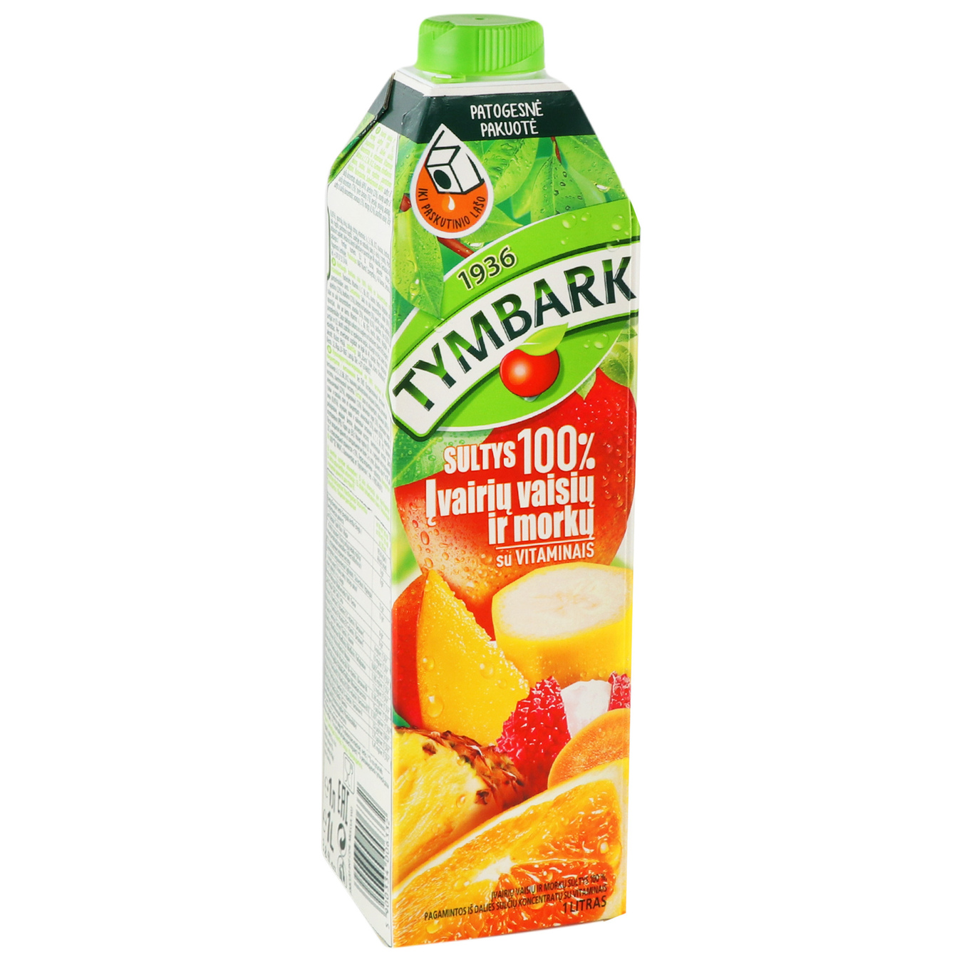 Сок Tymbark мультифрукт морковь 1л 2