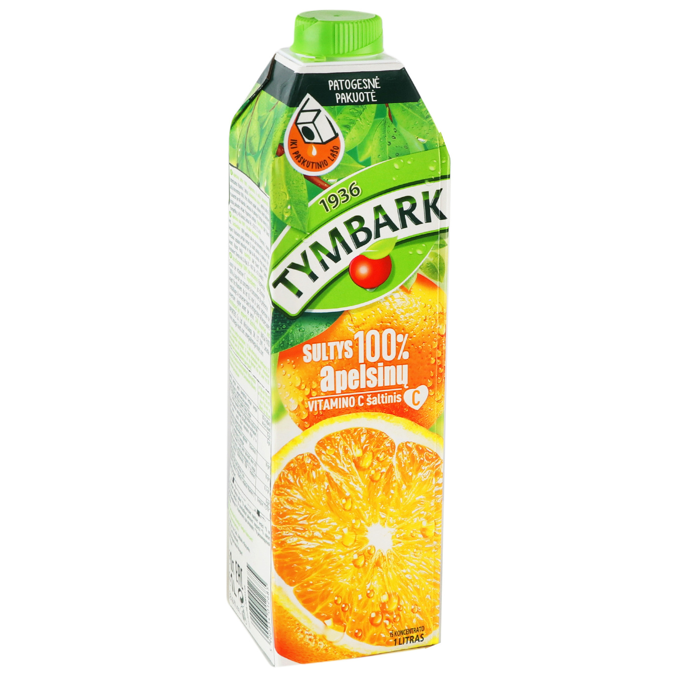 Сок Tymbark апельсин 1л 2
