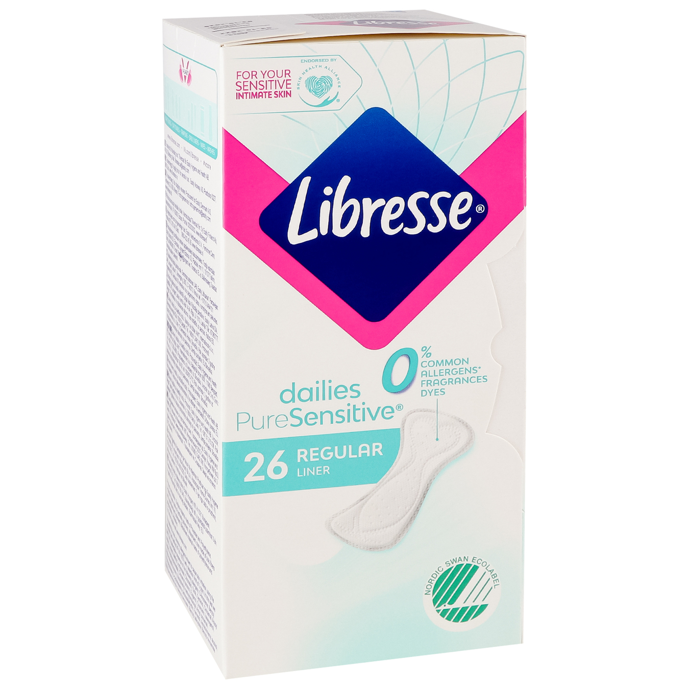 Libresse Pure Sensitive Normal daily pads 26pcs 2