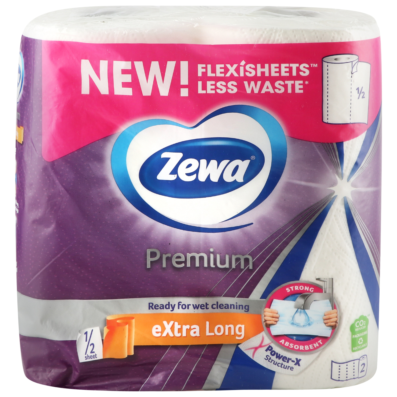 Kitchen towels Zewa Premium Summer 2 rolls 5