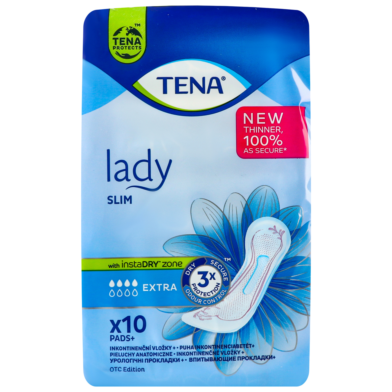 Прокладки Tena Lady Slim Extra урологічні жіночі 10шт