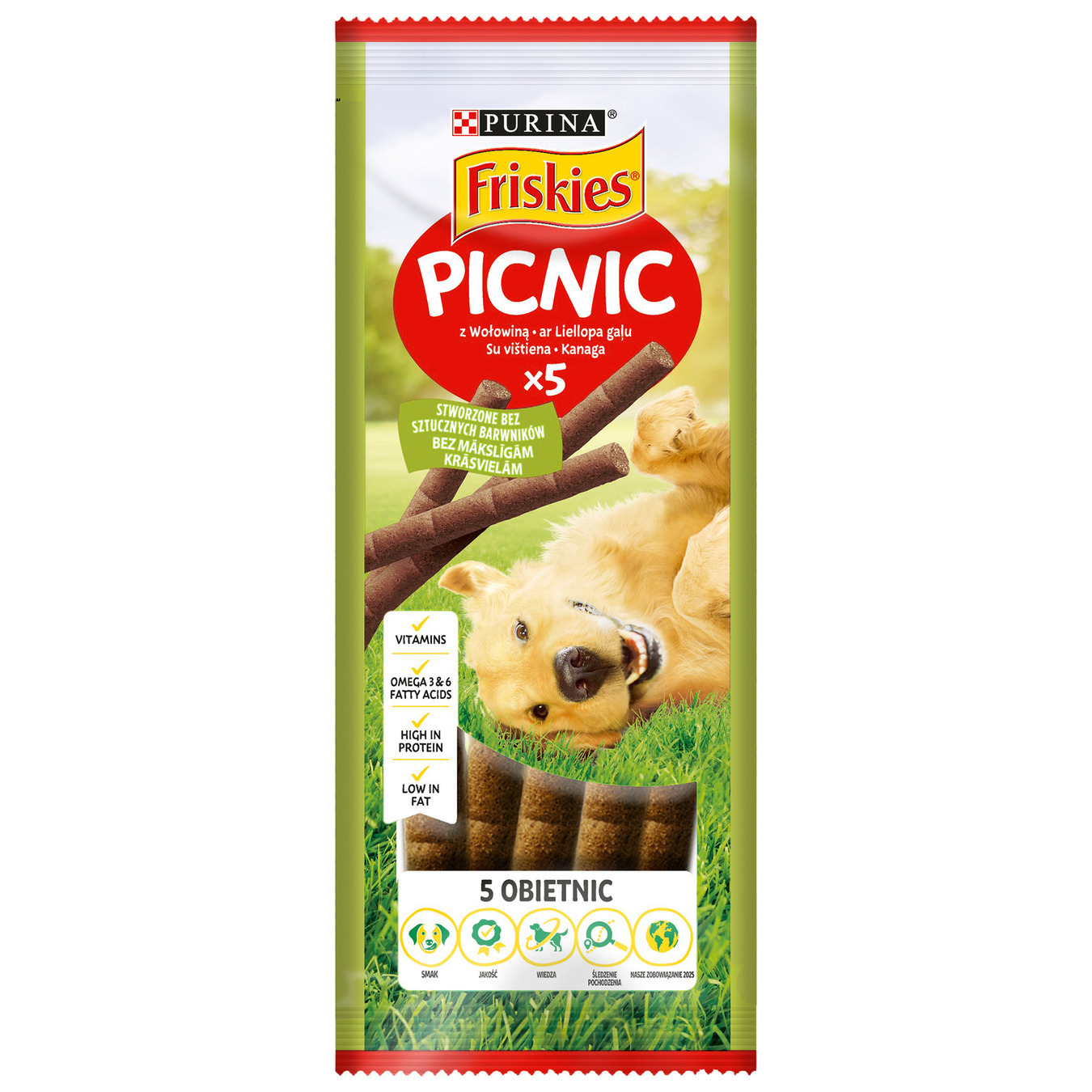 Treats Friskies Picnic for dogs 42g