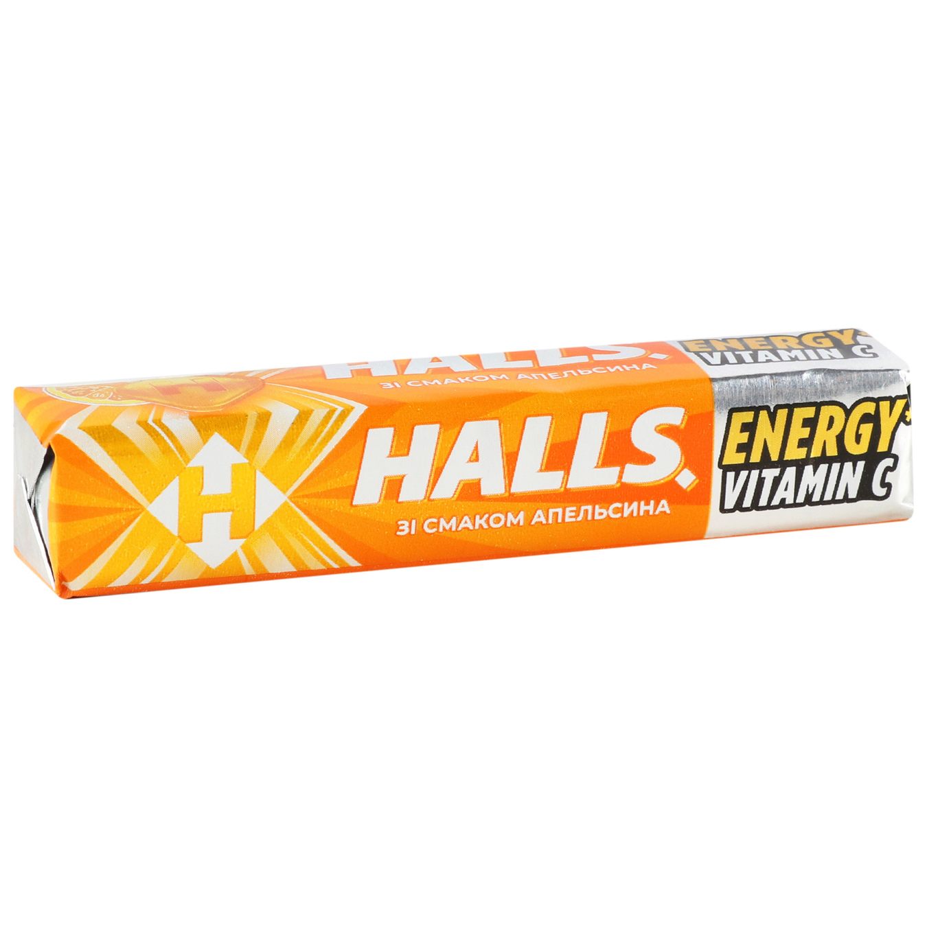 Halls lollipops with vitamin C with orange flavor 25.2g 2
