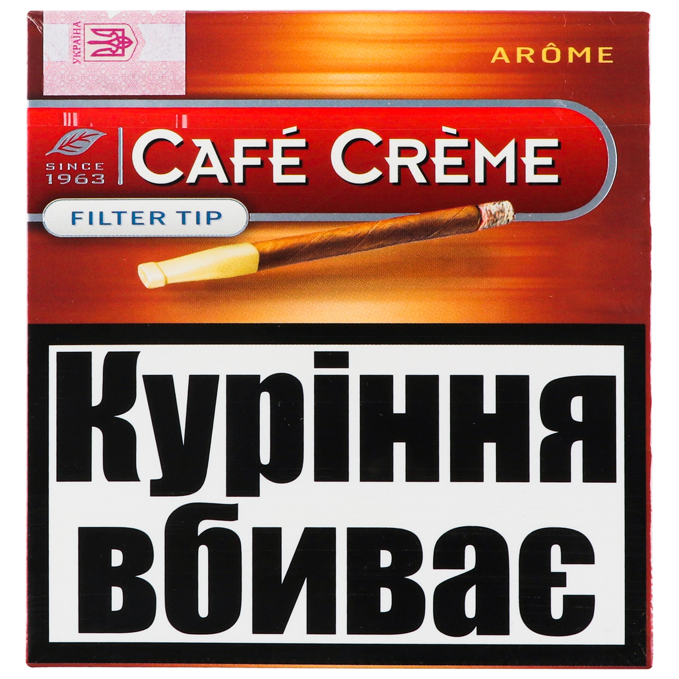 Cigars Cafe Creme Filter Tip Arome 10pcs (the price is without excise tax)