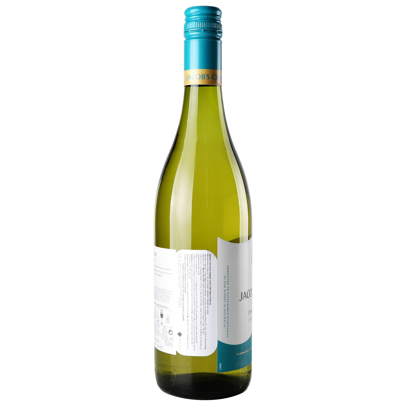 Вино Jacob's Creek Chardonnay белое полусухое 10,5-15% 0,75л 3