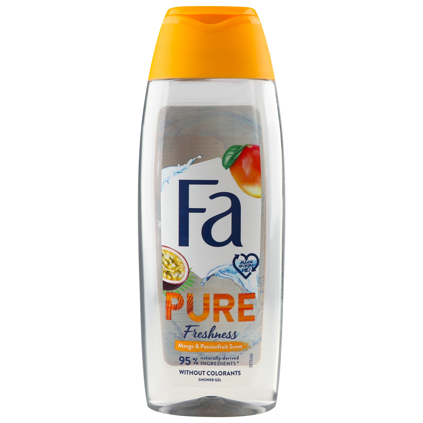 Fa rure freshness shower gel with the aroma of mango and passion fruit 250ml