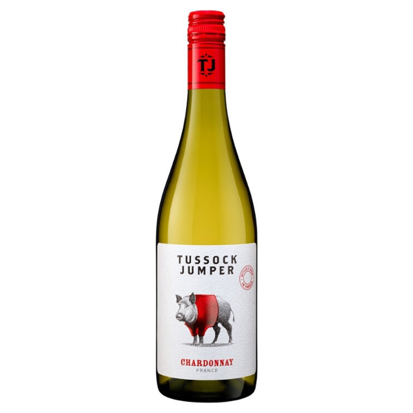 Вино Tussock Jumper Chardonnay белое сухое 12,5% 0,75л