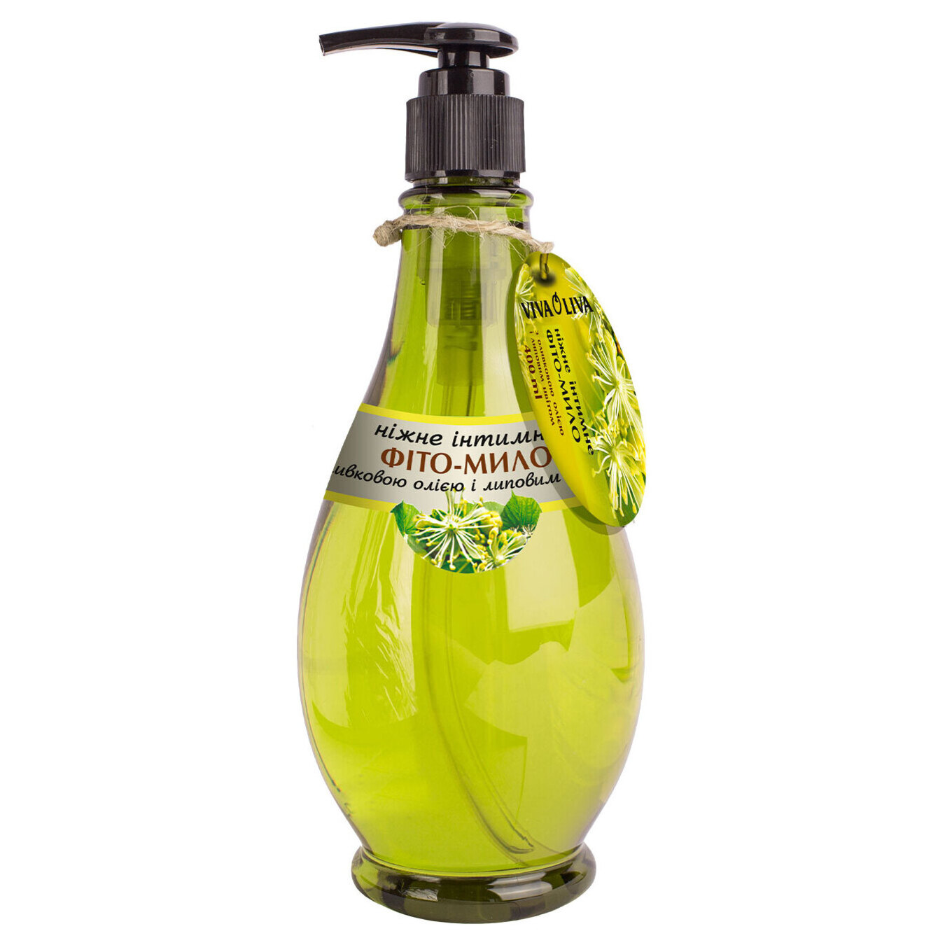 Viva Oliva intimate phyto-soap with olive oil and lime blossom 400ml