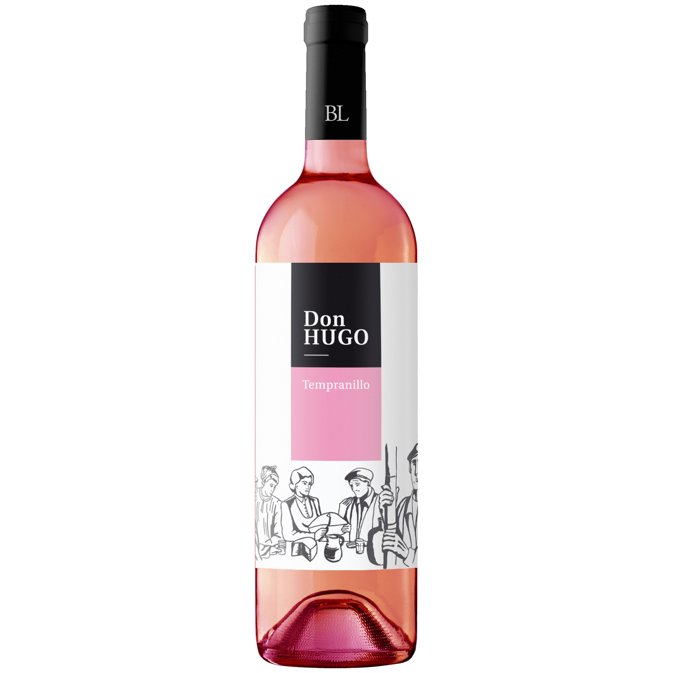 Вино Don Hugo Rosado рожеве сухе 12,5% 0,75л