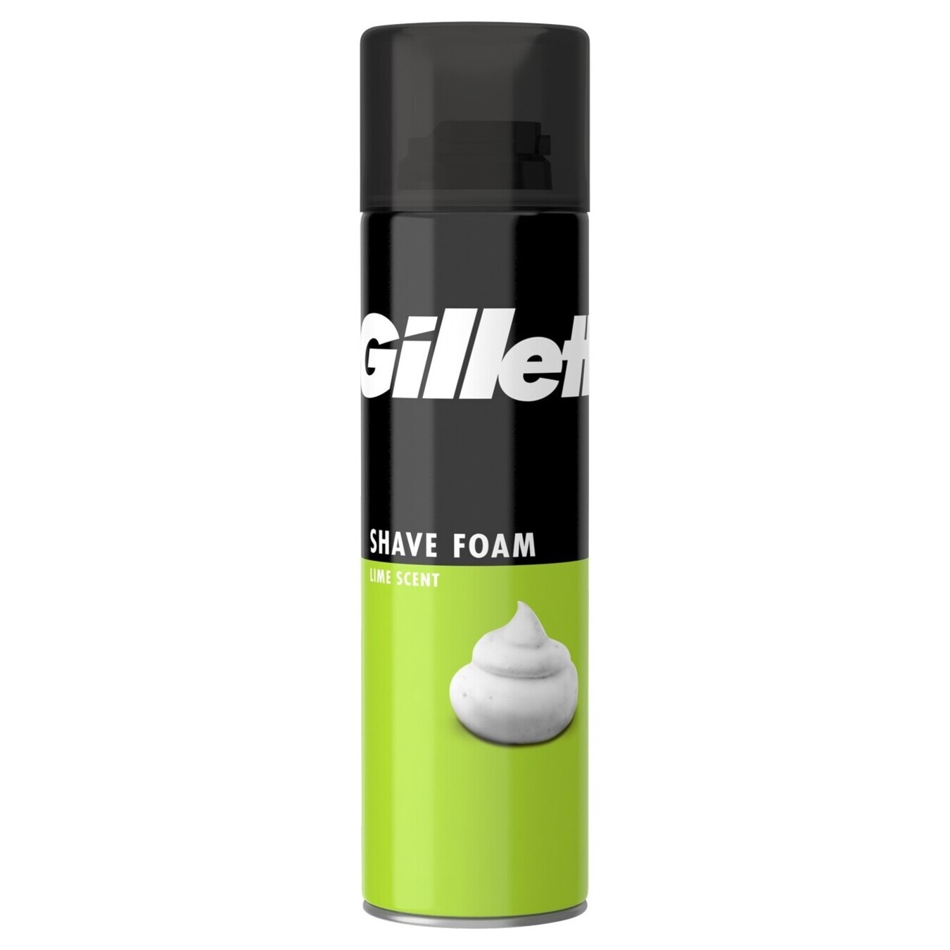 Піна Gillette для гоління аромат лайма 200мл