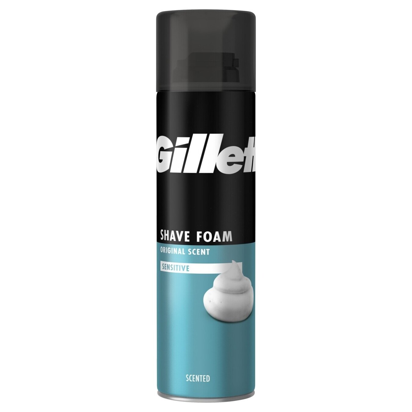 Пiна Gillette для голiння для чутливої шкіри 200мл