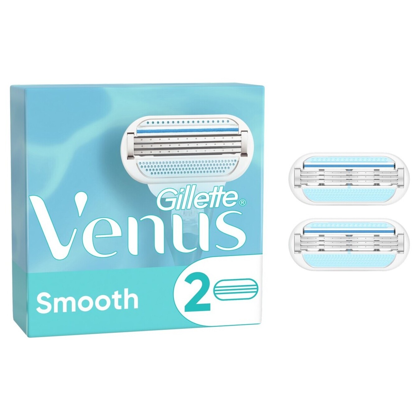 Касети Gillette Venus Smooth для гоління змінні 2шт
