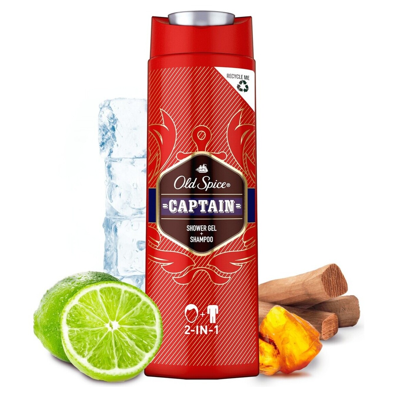 Shower gel Old Spice Captain 250ml 5