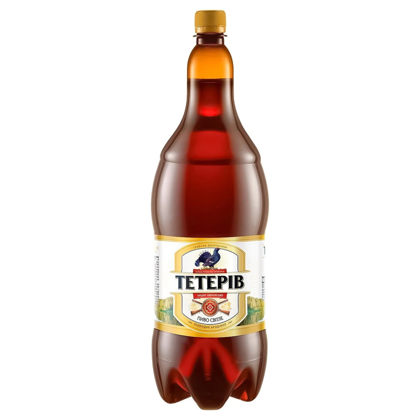 Пиво ППБ Тетерев светлое 7,5% 1,8л