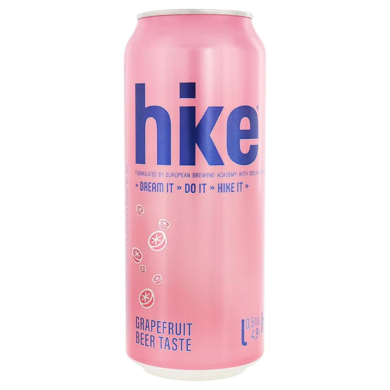 Пиво Hike Грейпфрут светлое 4,9% 0,5л