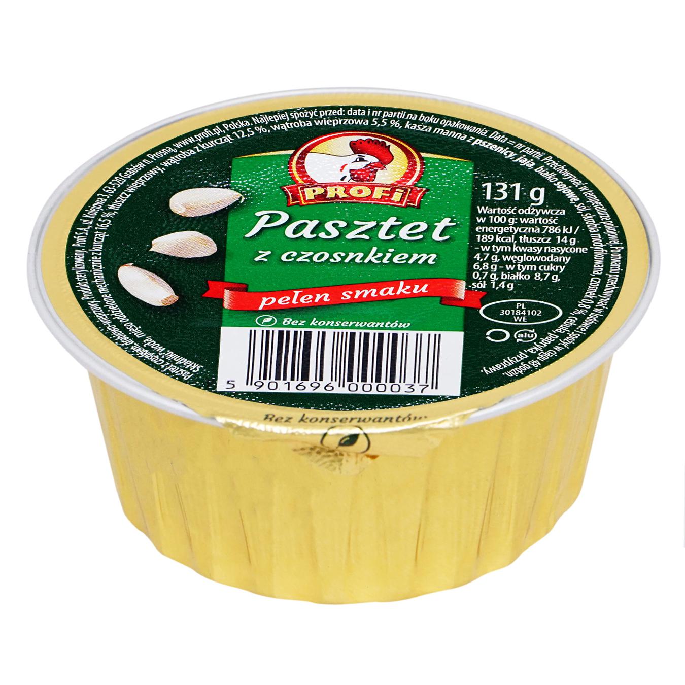 Profi pate with chicken and garlic 131g