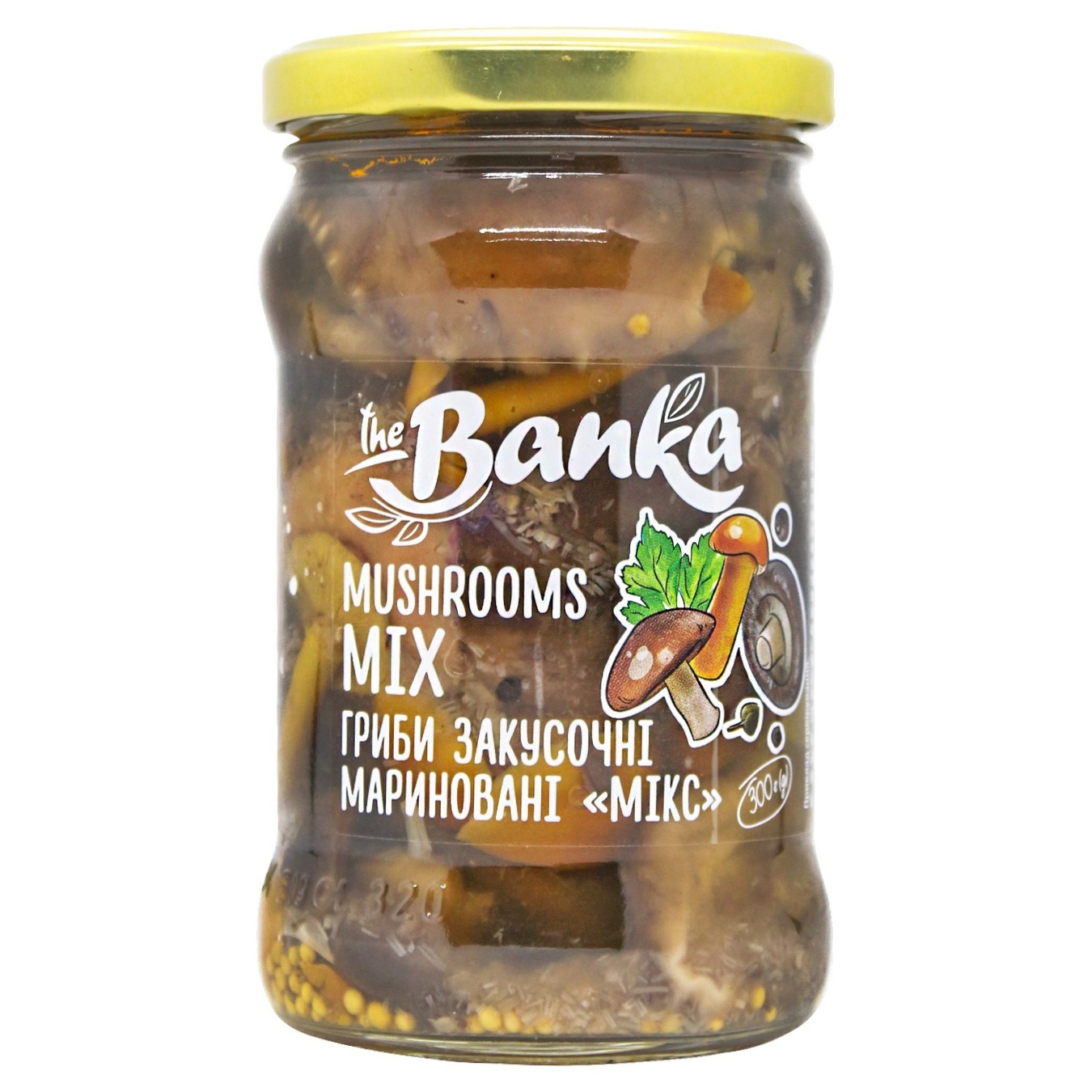 Mushrooms the Banka snack marinated mix 300g
