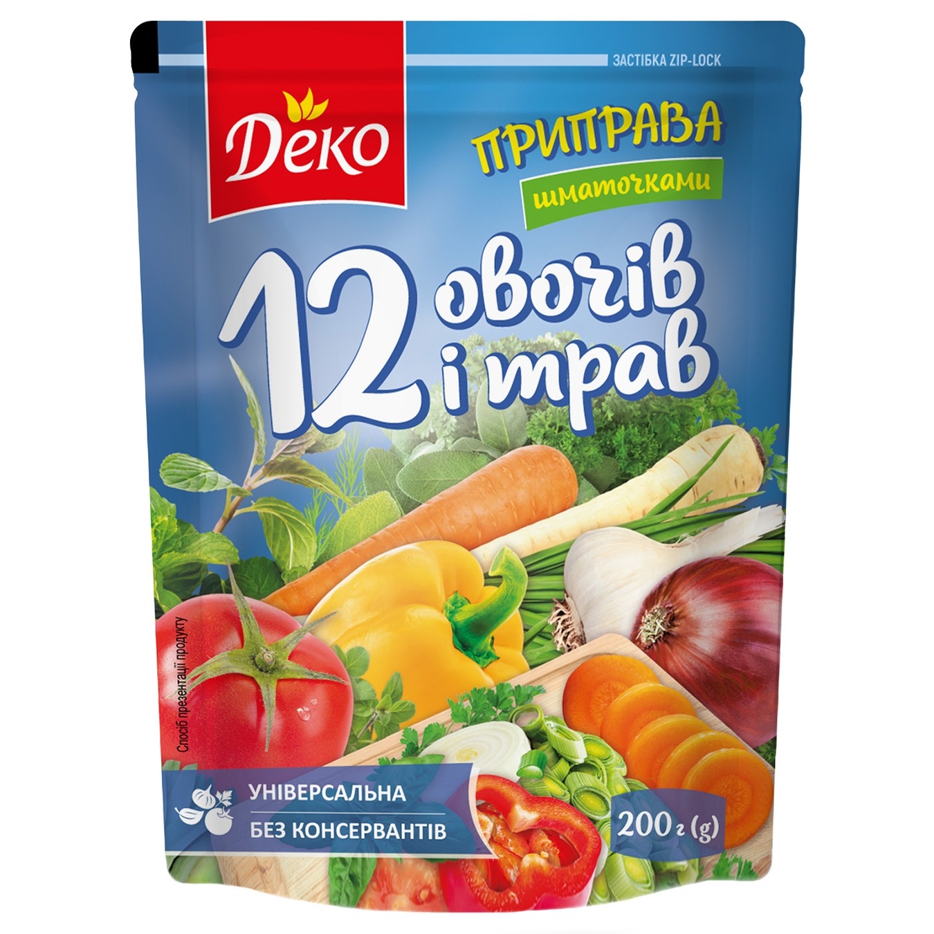 Seasoning Lubystok 12 Vegetables and herbs 200g