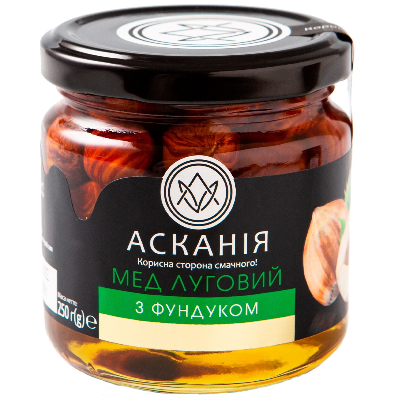 Askania-Pak meadow honey with hazelnut 250g