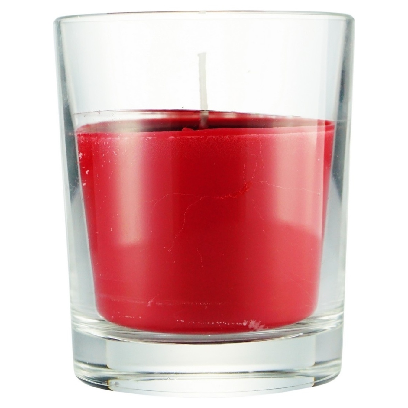 Свеча Candy Light вишневая косточка ароматическая в стакане