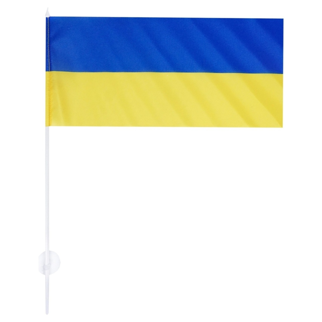 Прапор України Dobroznak автомобільний на присосці 24*12см
