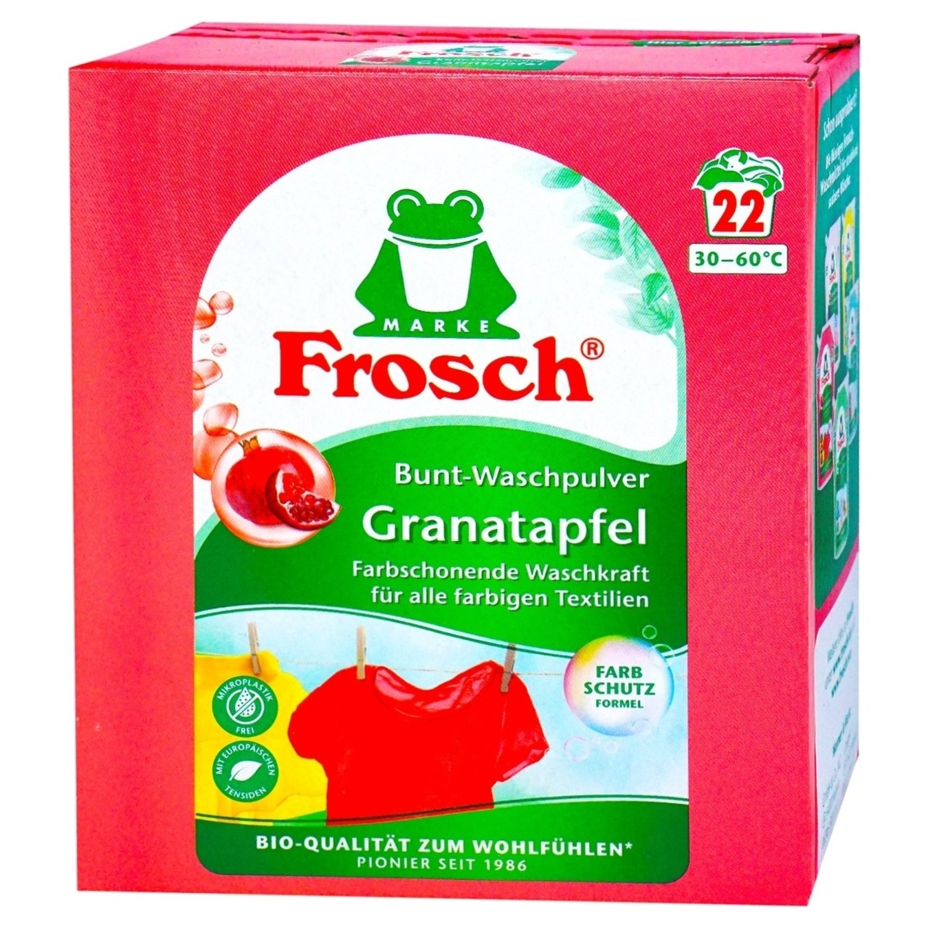 Powder Frosch Color Pomegranate for washing concentrate 1.45 kg