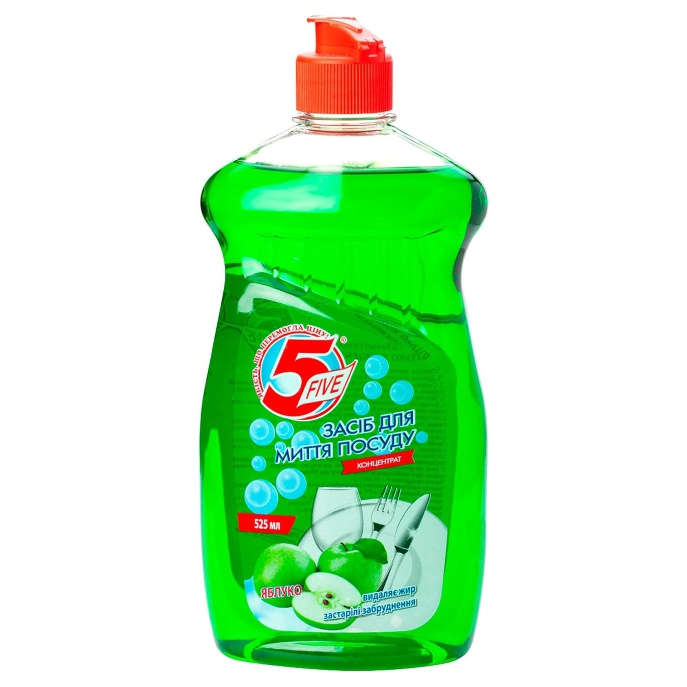 Dishwashing detergent Five Apple 500ml