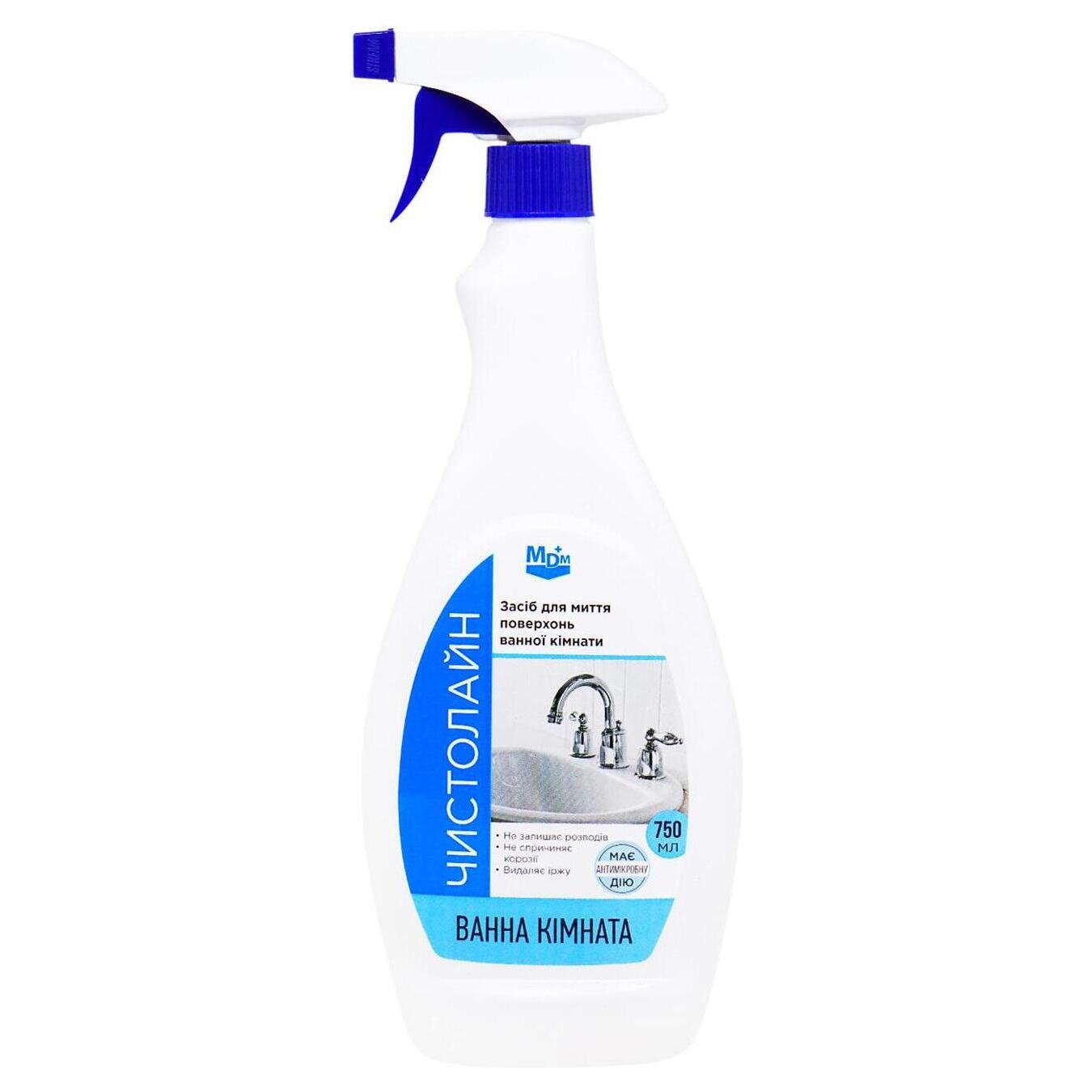 Cleaning agent Chistoline for bathroom surfaces 750ml