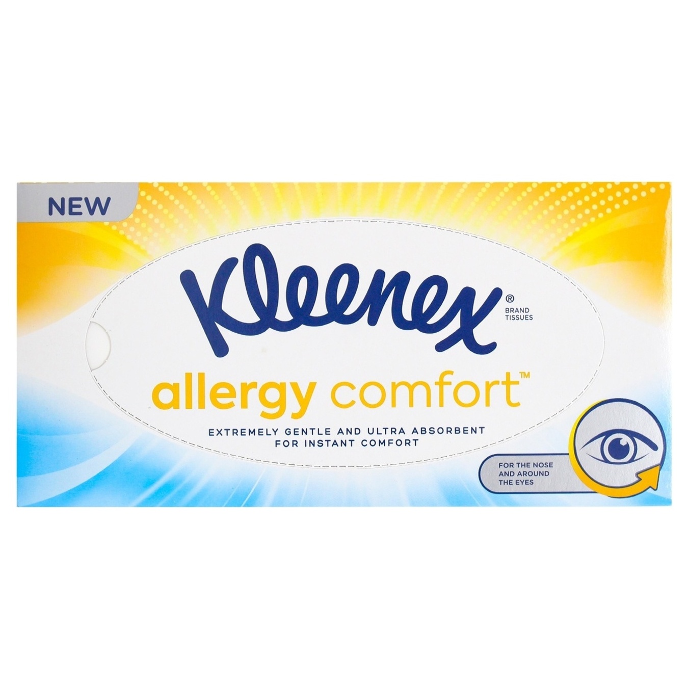 Салфетки Kleenex Allergy Comfort косметические 56 шт