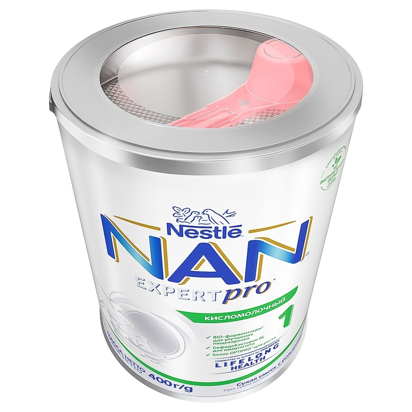 Mixture of Nestle Nan sour milk with vitamin B 400g 2