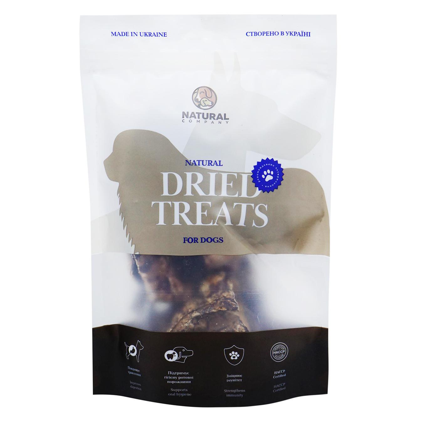 Treats Natural Beef lungs for dogs 50g