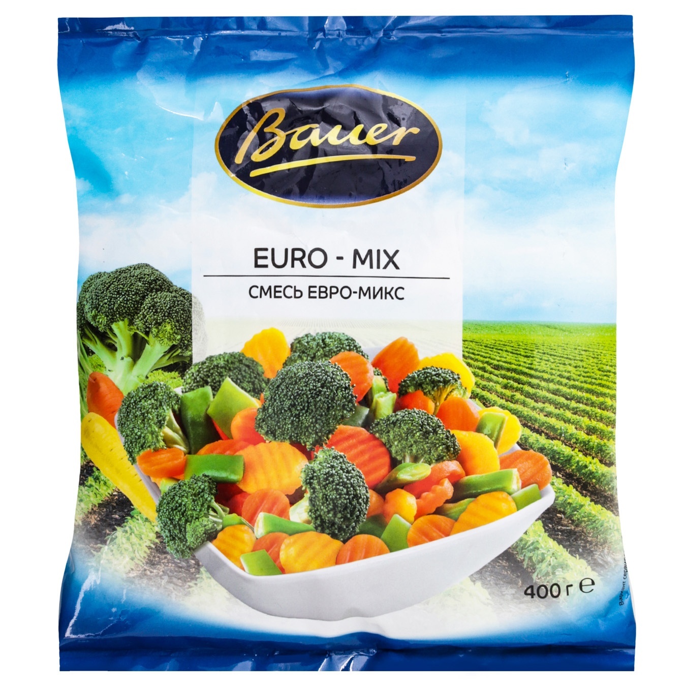 Bauer Euro-mix frozen mixture 400g