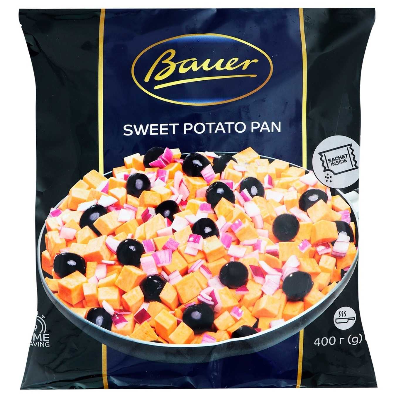 Bauer mix Sweet potato for frying frozen 400g