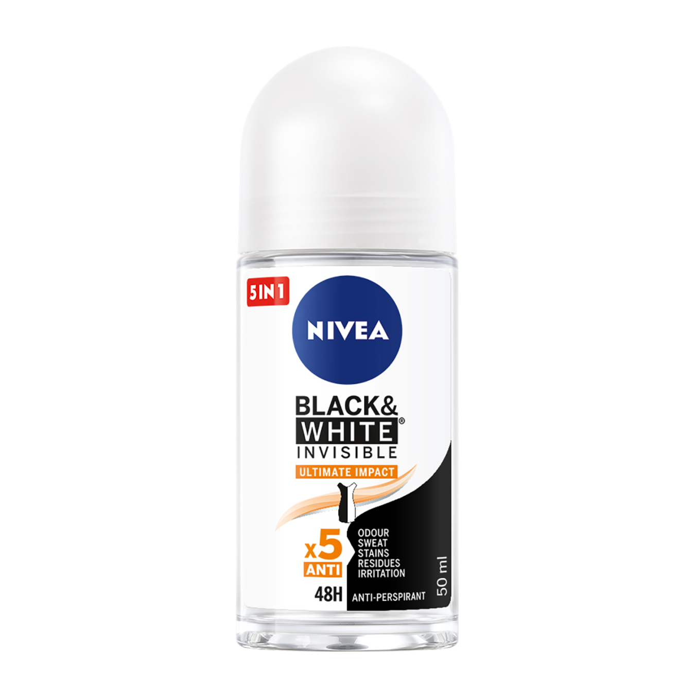 Ball deodorant Nivea black and white invisible Extra 50ml