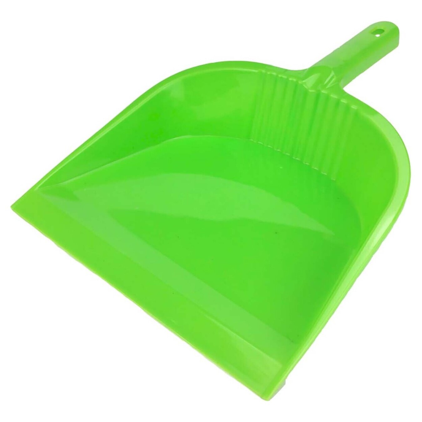 Green garbage scoop