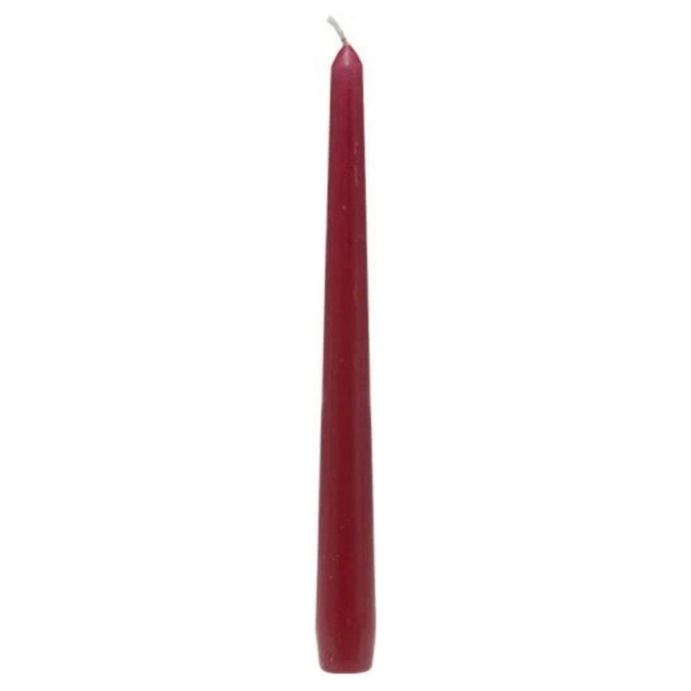 Свеча Bolsius конус бордовый 24,5*2,4см 2