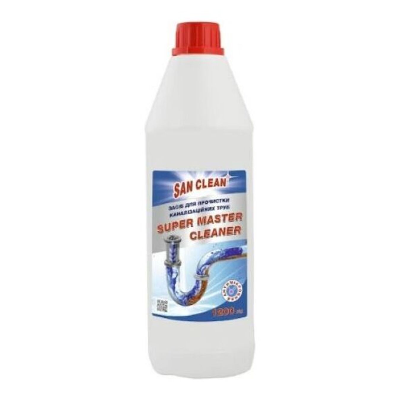San-Clean Super Master Cleaner for cleaning pipes 1200ml