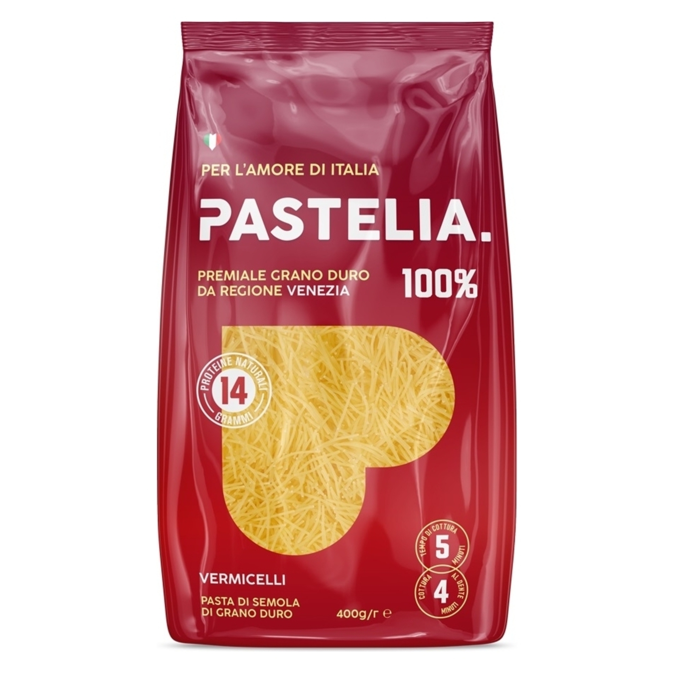 Pastelia Short Vermicelli Pasta 400g