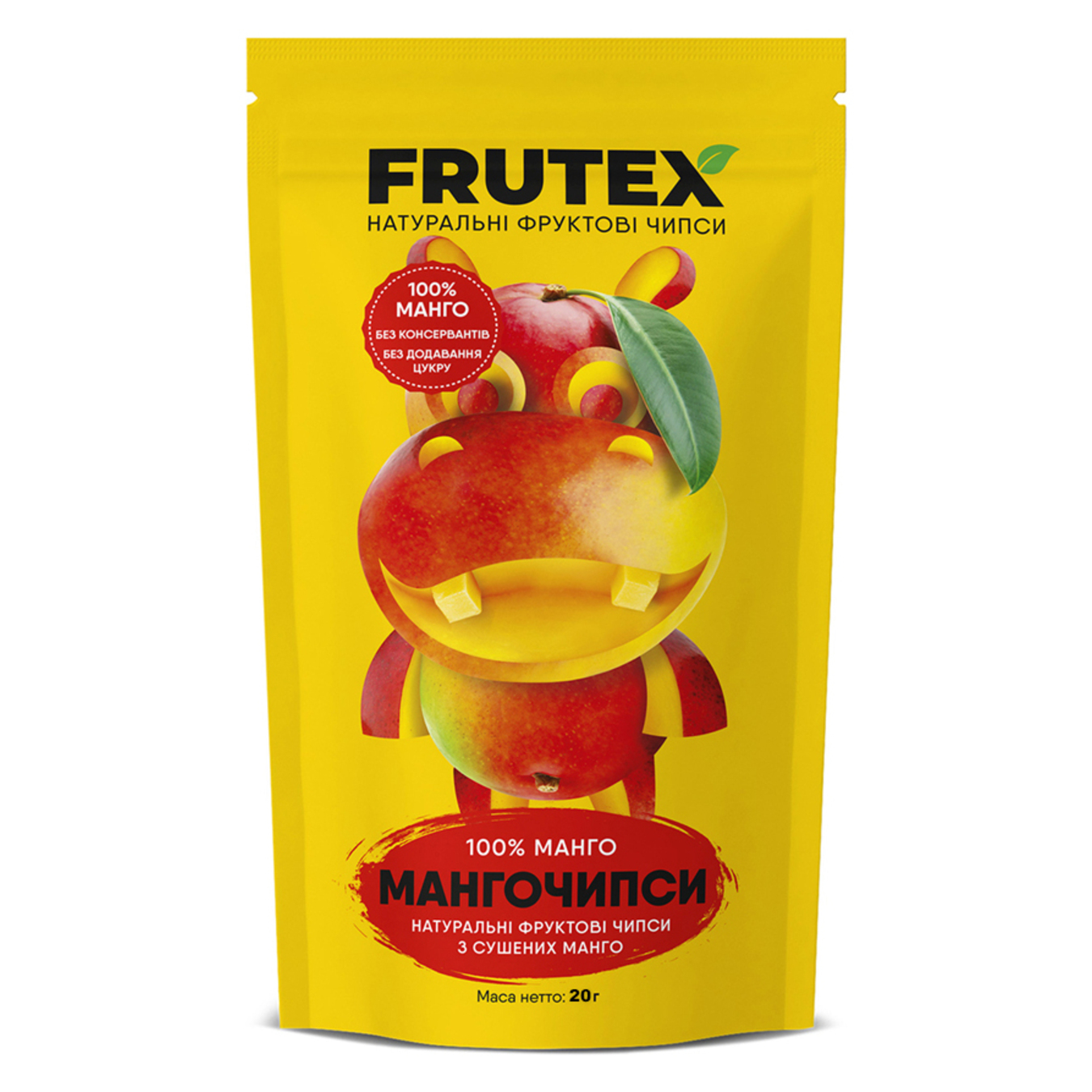 Fruit chips Frutex mango chips 20g