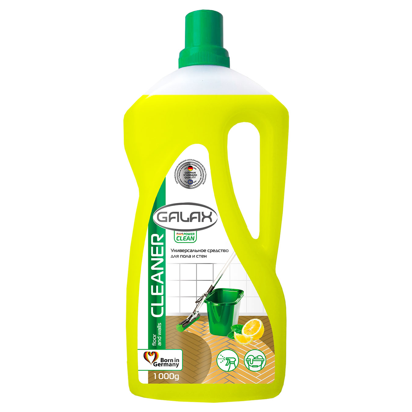 Galax das PowerClean universal detergent for floors and walls 1.1l