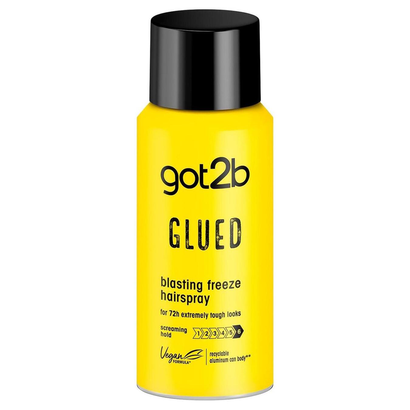 Hairspray got2b Glued mini Steel grip Extreme hold 6 100ml