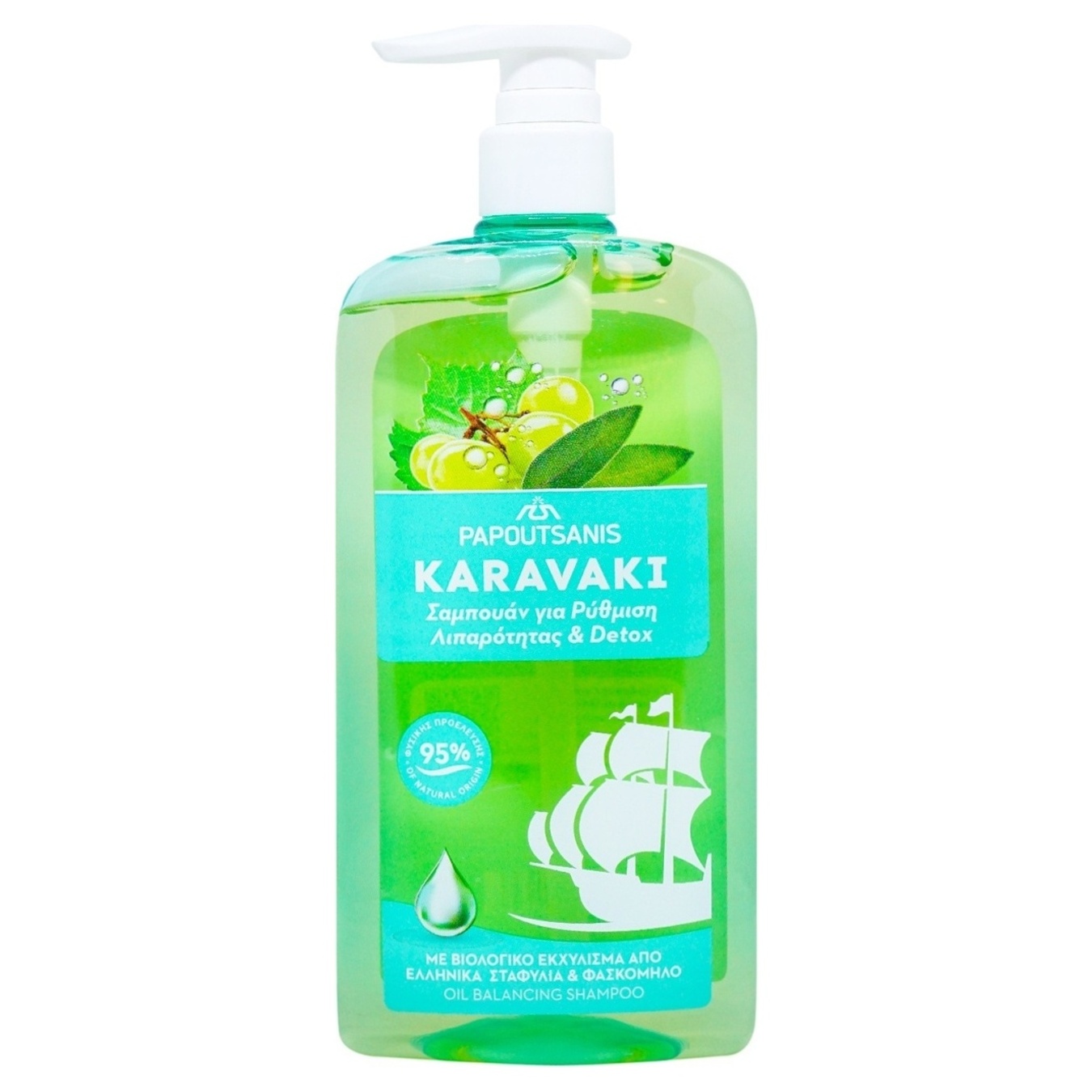 Karavaki Detox shampoo for hair 600ml