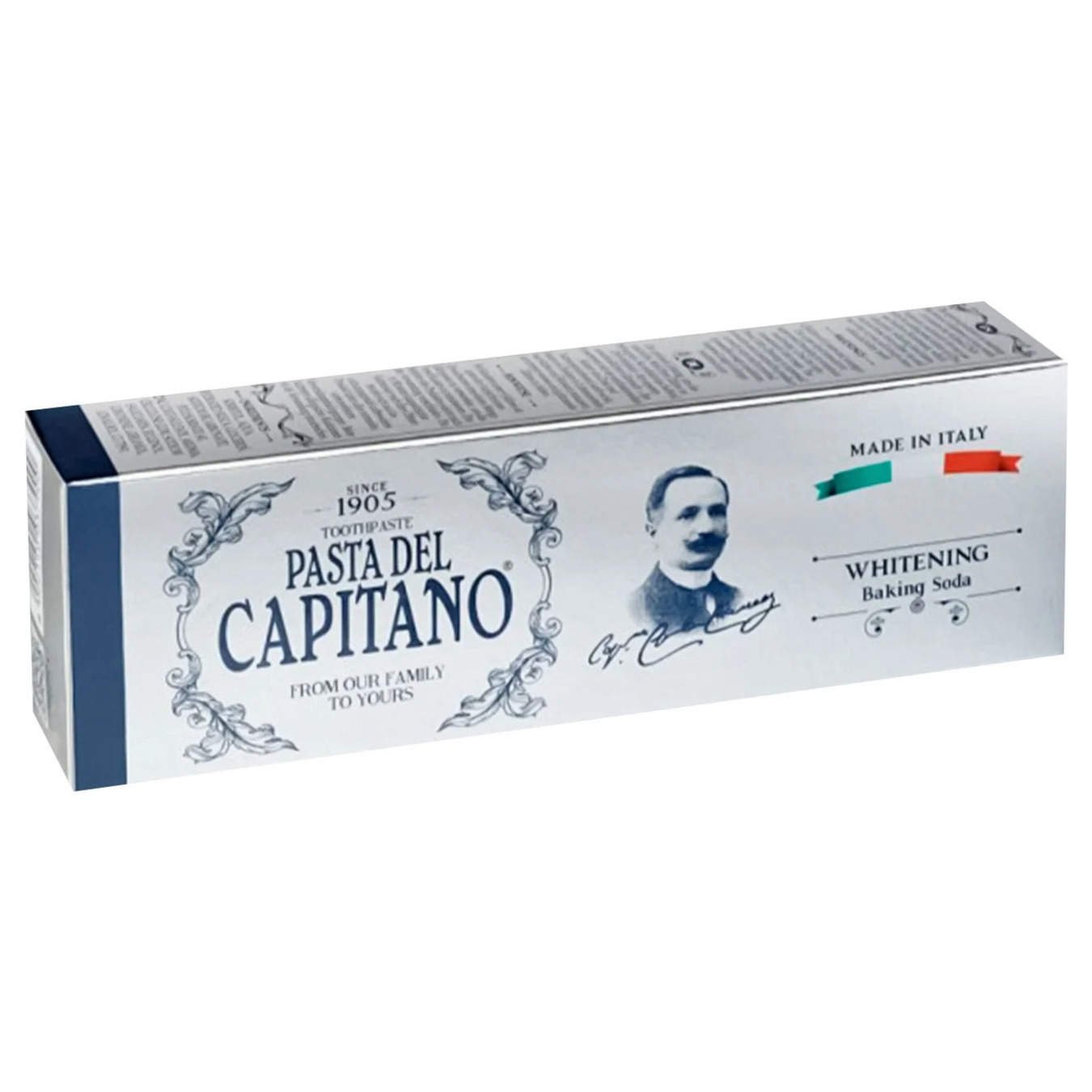 Зубная паста Pasta del Capitano 1905 отбеливающая сода 75мл