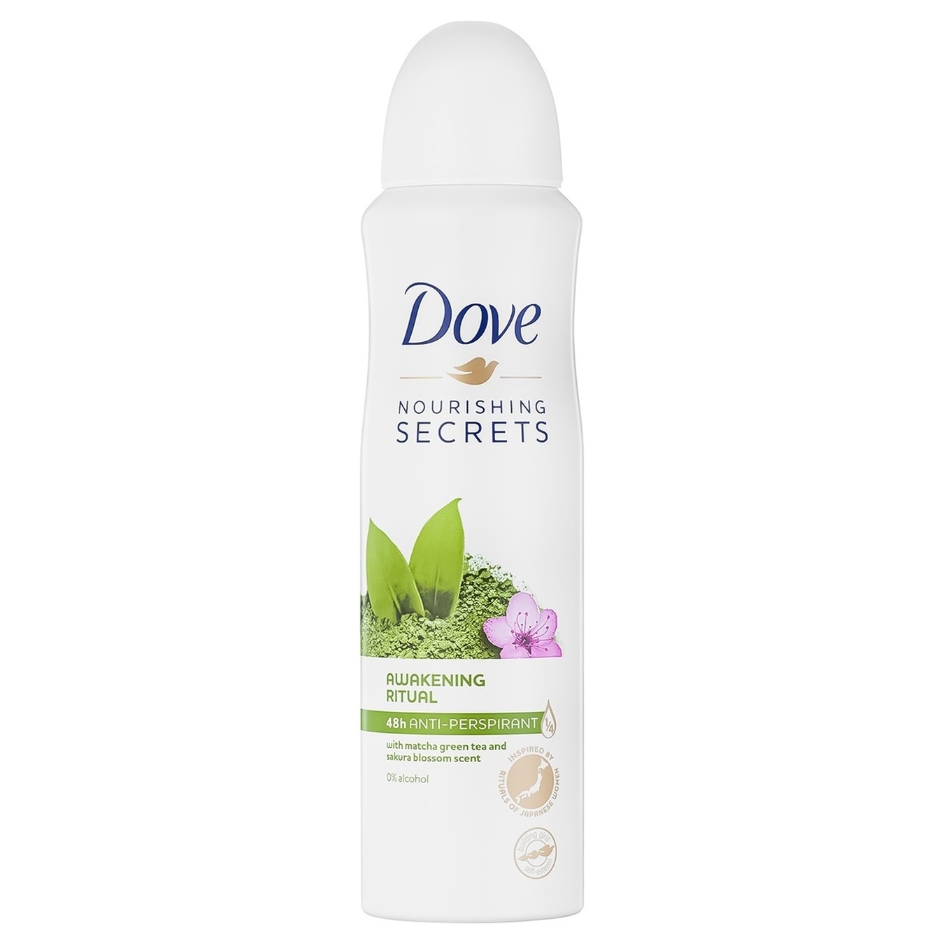 Dove antiperspirant aerosol beauty awakening ritual 150ml
